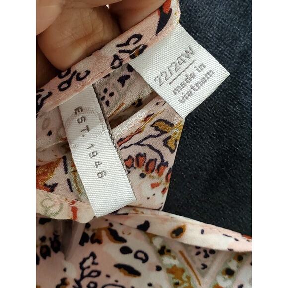 Est.1946 Women's Multicolor Polyester Round Neck Long Sleeve Pullover Blouse 24W - Picture 7 of 10